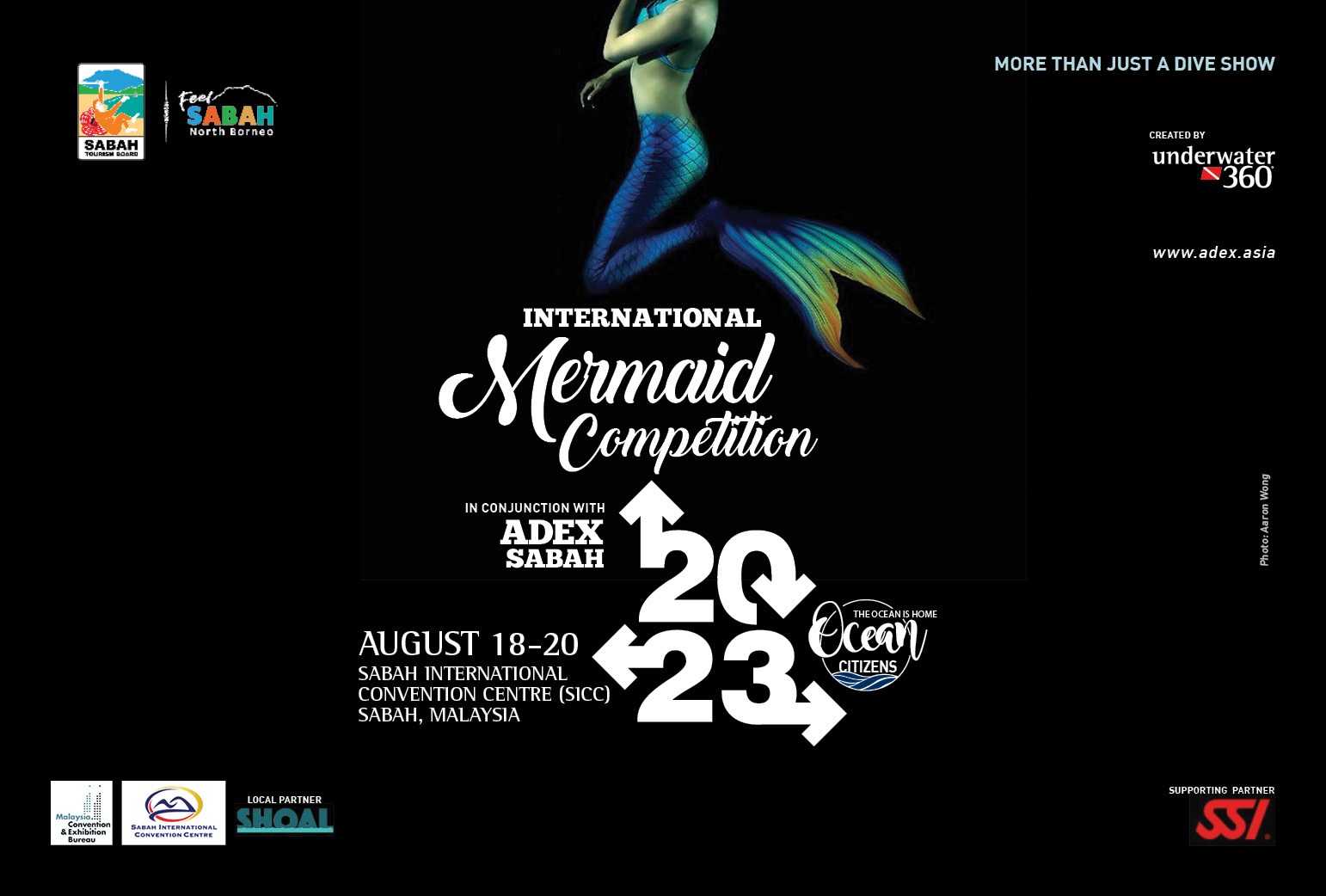 ADEX SABAH Mermaid Competition 2023 Underwater360